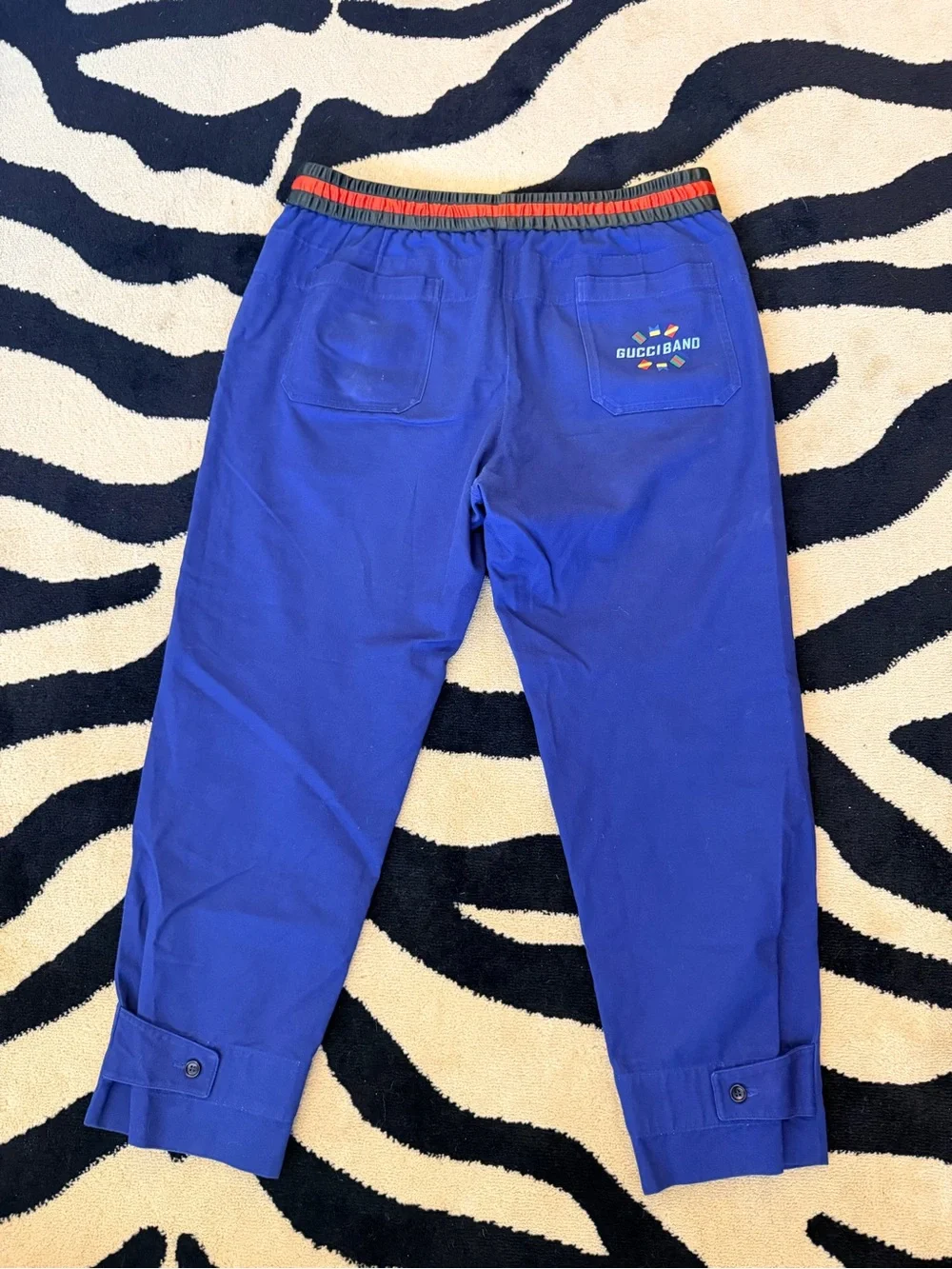 Gucci Men's Cobalt Blue Chinos - Picture 5 of 8
